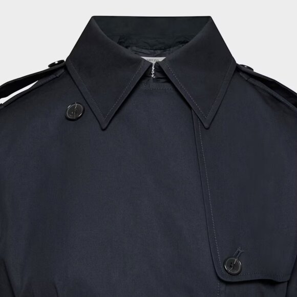 NWT Aritzia New The Finch Trench Coat Dreaming Blue XS - Picture 3 of 7